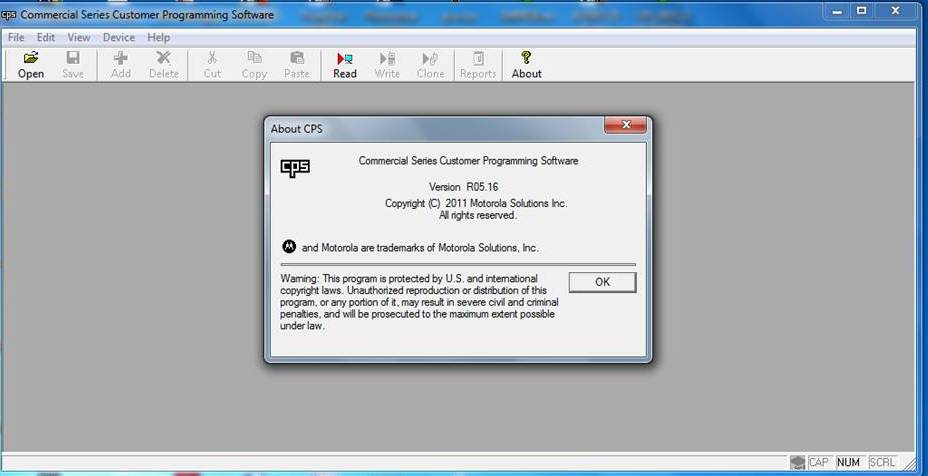 commercial series customer programming software r05.16